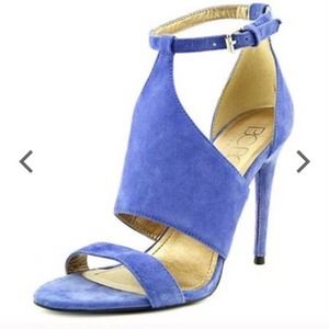 BCBGMAXAZRIA Open Toe Ankle T-Strap Sandals 7